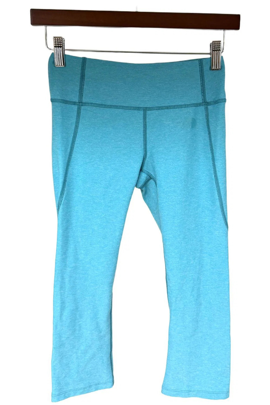 The North Face Women's Motivation Workout Crop Leggings Aqua - Regular